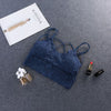 Image of Women's Lace Bra Mesh Bralette Lingerie Seamless Unpadded Floral Bras Female Brassiere