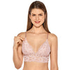 Image of Women's Lightly Lined Wirefree Maternity Nursing Bra Lace Longline
