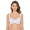 Image of Women's Sheer Lace Non Padded Full Coverage Underwire Support Plus Size Bra