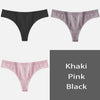 Image of Women's Underpants Sexy Lingerie Cotton G-String 3Pcs Panties Comfortable Thong Low-Rise Underwear Women String Ladies Intimate