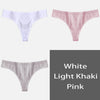 Image of Women's Underpants Sexy Lingerie Cotton G-String 3Pcs Panties Comfortable Thong Low-Rise Underwear Women String Ladies Intimate