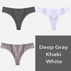 Image of Women's Underpants Sexy Lingerie Cotton G-String 3Pcs Panties Comfortable Thong Low-Rise Underwear Women String Ladies Intimate