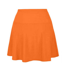 Women's swim skirt High Waisted bikini Bottom Athletic Swimsuits Tankini Skirt With Panty brazilian swimwear bottoms swim wear
