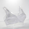 Image of Womens Bra Sexy Bralette Water-soluble fashion embroidery Perspective Underwire Floral Sheer Lingerie 30-34 A B C Cup