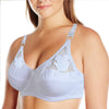Image of Womens Bra Sexy Bralette Water-soluble fashion embroidery Perspective Underwire Floral Sheer Lingerie 30-34 A B C Cup