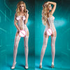 Image of Womens Fishnet Bodystocking Sexy Erotic Lingerie costumes Teddies Body suits Crotchless babydoll underwear for sex Tights 017