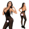 Image of Womens Fishnet Bodystocking Sexy Erotic Lingerie costumes Teddies Body suits Crotchless babydoll underwear for sex Tights 017