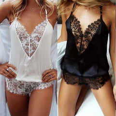Womens LaceG-String Underwear Ladies Lingerie Mini Dress