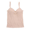 Image of Womens Wireless Bras Seamless Bra Padded Solid  Tank Top Straps M L