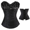 Image of X Sexy Women steampunk clothing gothic Plus Size Corsets Lace Up boned Overbust Bustier Waist Cincher Body shaper corselet S-6XL