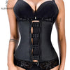Image of XXS-6XL Women Latex Rubber Waist Trainer Body Shaper Hook Zipper Bustiers Waist Cincher Tops Slimming Shapewear Girdle