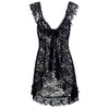 Image of YM 2019 White Black Red Plus Size Clothes For Women 5xl 6xl Lace Sexy Lingerie Babydoll Front Open Nighty Chemise Sleepwear