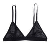 Image of YiZYiF Sexy Bra Women lingerie bralette Soft Sheer Mesh Triangle Bralette Wire-free Unlined Bra Sexy Women Bra Mesh Tank Top