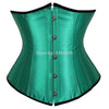Image of corset underbust plus size sexy bodyshaper costumes bustiers corsets cincher ladies burlesque corselet red black blue pink brown