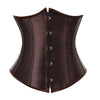 Image of corset underbust plus size sexy bodyshaper costumes bustiers corsets cincher ladies burlesque corselet red black blue pink brown