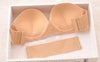 Image of fashion bra push up one piece seamless wedding underwear invisible slip-resistant thin cup thickening bra