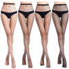 Image of female fashion Mesh black simple Hollow out sexy pantyhose women tights stocking slim fishnet stockings club party hosiery