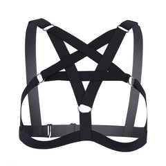 iiniim Women Sexy Bondage Criss Cross Exotic Lingerie Cupless Open Bra Top Hollow Out See Through Cage Upper Body Chest Harness