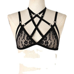 leather shelf bralette bandage bra soutien gorge sexy erotique bustier femme sans bretelle open cup bra lingerie open nipple bra