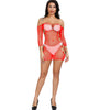 Image of ms ragdoll Fishnet Underwear Elasticity Cotton Lenceria Sexy Lingerie Mesh Baby Doll Dress Erotic Lingerie For Women Sex Costume