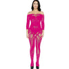 Image of ms ragdoll Sexy Bodystockings Black Sex Nightwear Erotic Appear Underwear Sleepwear Intimate Kimono Sex product Crotchless Teddy