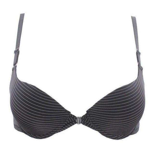 new fashion sexy simple push up bra front button candy color A B C cup bras for women underwear brassiere lingerie bralette