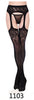 Image of women Stockings Lace Top Thigh-Highs Stockings & Garter Belt Suspender Set Women Lingerie Pantyhose Sexy Garter Belt