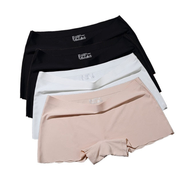 women's safety short pants boxer women underwear boyshort panties skirt shorts ladies underpants seamless shorts trousers set
